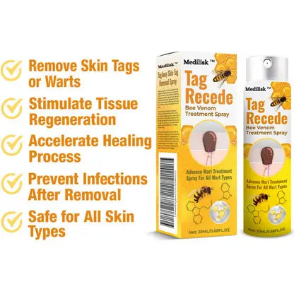 Bee Venom Wart Remover Spray ⭐️⭐️⭐️⭐️⭐️4.8/5 (1600+ REVIEWS)