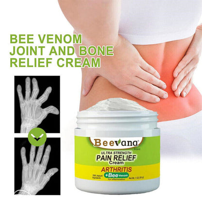 Bee Venom Joint and Bone Therapy Cream (Pack of 3)⭐️⭐️⭐️⭐️⭐️4.8/5 (7,600+ REVIEWS)