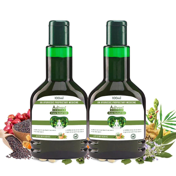 Buy 1 Get 1 Free😍 Adivasi Ayurved Pain Relief Oil🌿  ⭐️⭐️⭐️⭐️⭐️ (14,34,758+ (1.4 Million )Positive Reviews