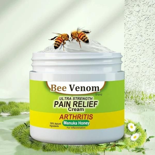 Bee Venom Joint and Bone Therapy Cream (Pack of 3)⭐️⭐️⭐️⭐️⭐️4.8/5 (7,600+ REVIEWS)